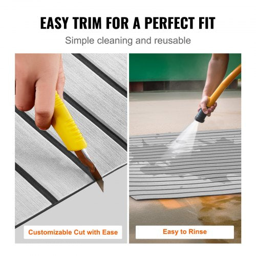 Boat Flooring EVA Foam Boat Decking 945 x 457 NonSlip SelfAdhesive