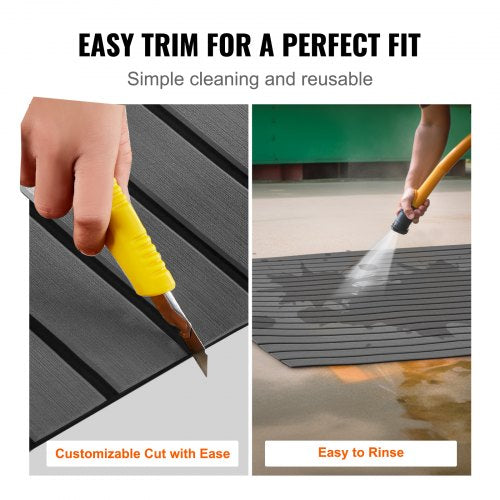 Boat Flooring EVA Foam Boat Decking 945 x 236 NonSlip SelfAdhesive