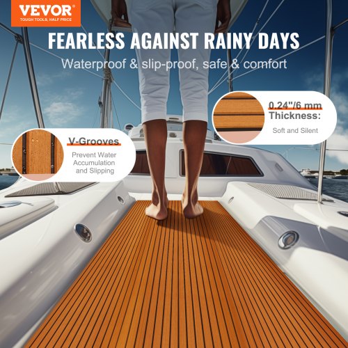 Boat Flooring EVA Foam Boat Decking 945 x 46 NonSlip SelfAdhesive