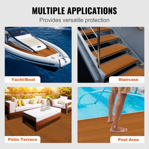 Boat Flooring EVA Foam Boat Decking 945 x 46 NonSlip SelfAdhesive