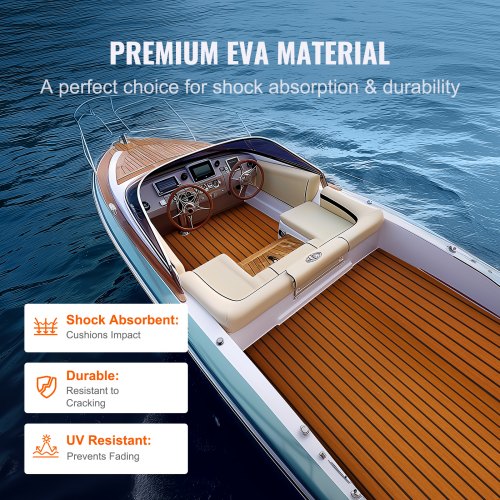 Boat Flooring EVA Foam Boat Decking 945 x 354 NonSlip SelfAdhesive