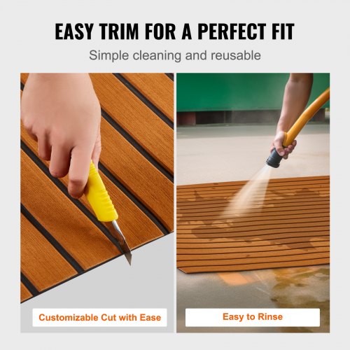 Boat Flooring EVA Foam Boat Decking 945 x 354 NonSlip SelfAdhesive