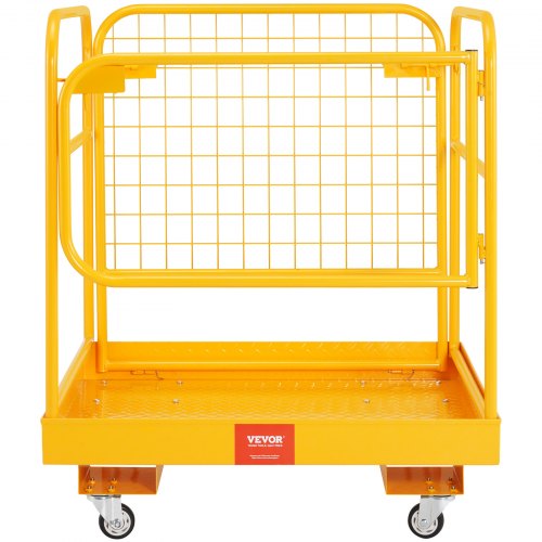 Forklift Safety Cage 1200 lbs Load Capacity 36 x 36 inches Folding