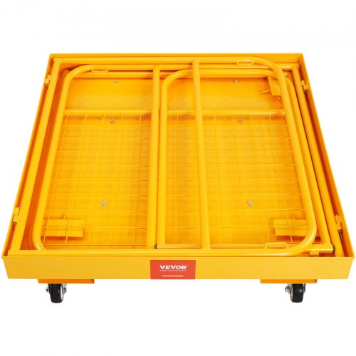 Forklift Safety Cage 1200 lbs Load Capacity 36 x 36 inches Folding