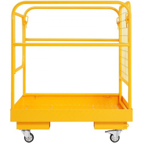 Forklift Safety Cage 1200 lbs Load Capacity 36 x 36 inches Folding