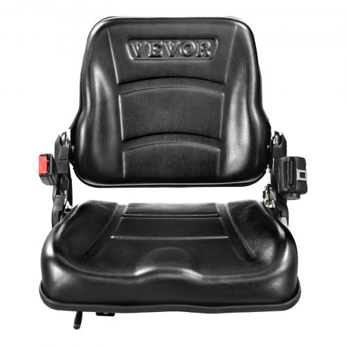 Universal Forklift Seat Fold Down Tractor Seat with Adjustable Angle Back