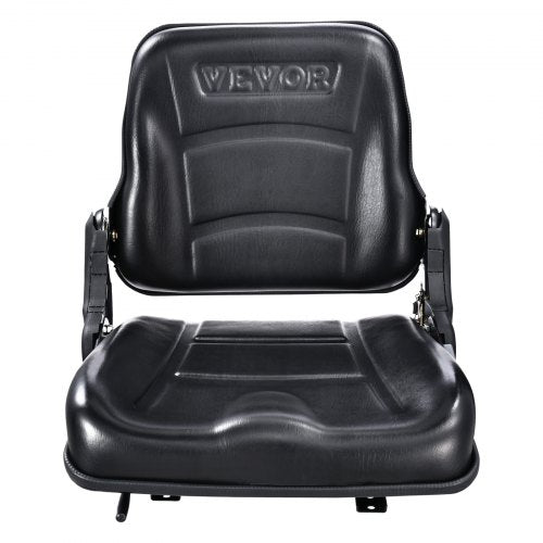 Universal Forklift Seat Fold Down Tractor Seat with Adjustable Angle Back