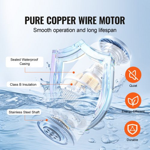 Bilge Pump 750GPH 12V Automatic Submersible Boat Bilge Water Pump with Float