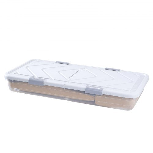 Under Bed Storage with Wheels 31.7 x 15.6 x 6.9 inch Underbed Containers