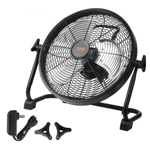Cordless Fan 12 in Portable Quiet Personal Fan for Home or Office 360