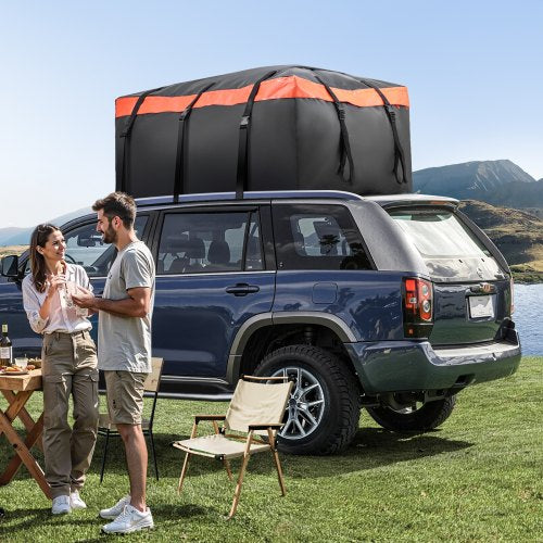 Car Rooftop Cargo Carrier Bag 20 Cubic Feet Roof Cargo Carrier Heavy Duty