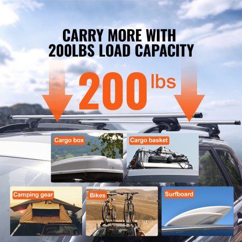 Universal Roof Rack Cross Bars 54 Aluminum Roof Rack Crossbars Fit