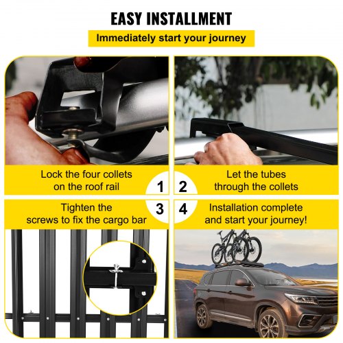Universal 504 x 36.4 Inch Roof Basket Basket Roof Rack Aluminum Roof