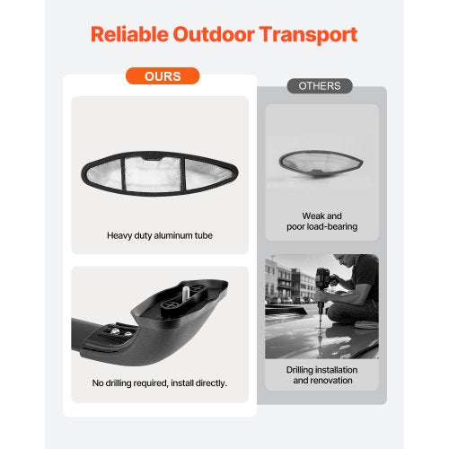 Cross Bars Roof Racks 165lbs Capacity Compatible with Toyota Highlander