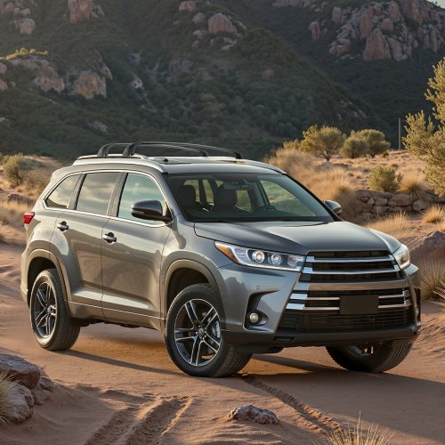 Cross Bars Roof Racks 165lbs Capacity Compatible with Toyota Highlander