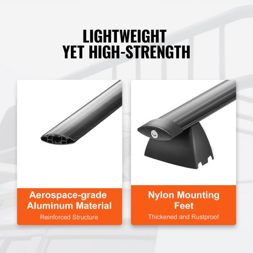 Roof Rack Cross Bars Compatible with 20112021 Jeep Grand Cherokee with 20112021