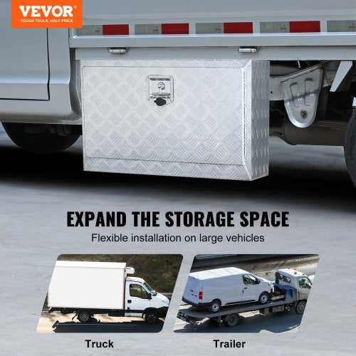 Underbody Truck Box 30×14×16 Pickup Storage Box Heavy Duty Aluminum