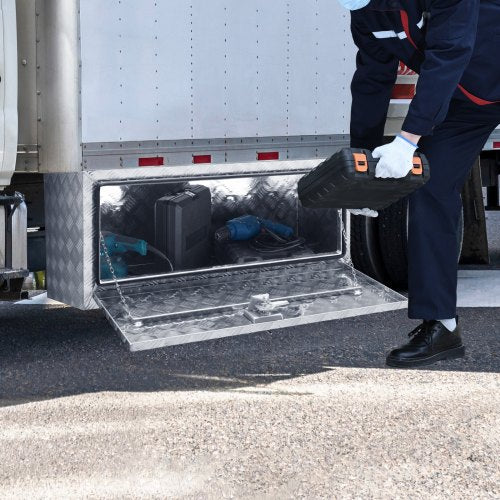 Underbody Truck Box 36×14×16 Pickup Storage Box Heavy Duty Aluminum