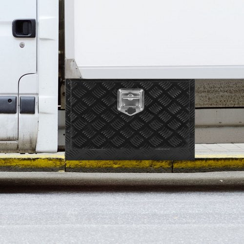 Underbody Aluminum Truck Tool Box 24 x 14 x 16 Trailer RV Tool Storage – 66 L