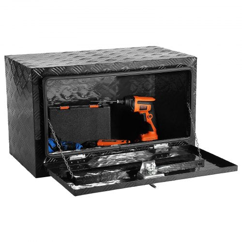 Underbody Aluminum Truck Tool Box 36 x 17 x 18 Trailer RV Tool Storage – 88 L