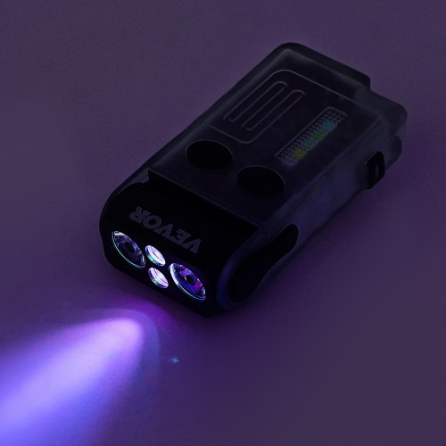 Rechargeable Keychain Flashlight Mini LED Flashlight with 13 Lighting