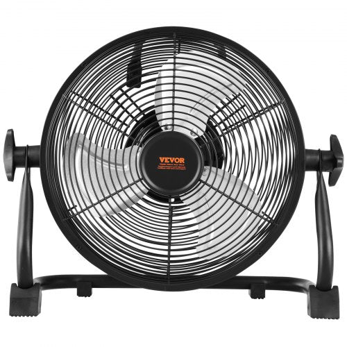 10 inch Rechargeable Battery Operated Camping Floor High Velocity Portable