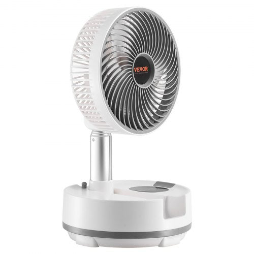 8 inch Portable Foldable Rechargeable Oscillating Fan 3in1 Battery