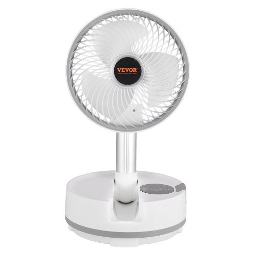 8 inch Portable Foldable Rechargeable Oscillating Fan 3in1 Battery