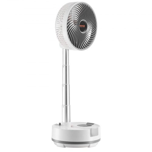 8 inch Portable Foldable Rechargeable Oscillating Fan 3in1 Battery