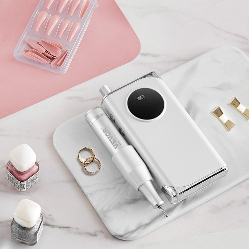 Electric Rechargeable Nail Drill 40000RPM Portable Cordless Nail E File