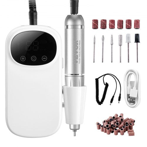 Electric Rechargeable Nail Drill 35000RPM Portable Cordless Nail E File