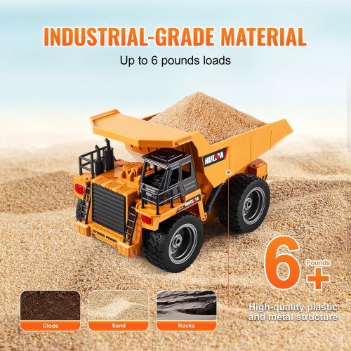 RC Dump Truck Toy 9Channel 118 Scale Remote Control Dump Truck RC