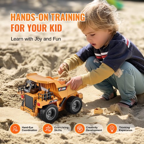 RC Dump Truck Toy 9Channel 118 Scale Remote Control Dump Truck RC