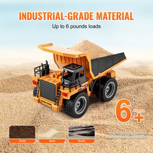 RC Dump Truck Toy 9Channel 118 Scale Remote Control Dump Truck RC