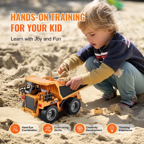 RC Dump Truck Toy 9Channel 118 Scale Remote Control Dump Truck RC