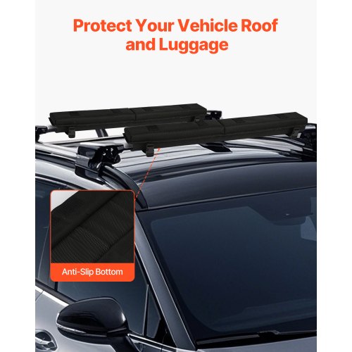 Soft Roof Rack Pads 30 Universal Car Roof Rack Pad for Various Crossbars
