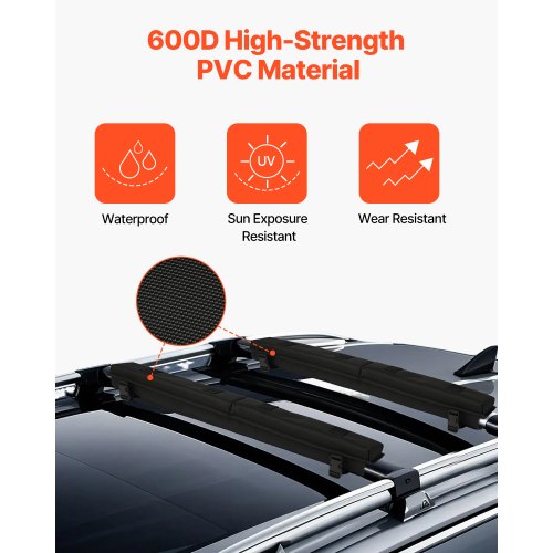 Soft Roof Rack Pads 30 Universal Car Roof Rack Pad for Various Crossbars