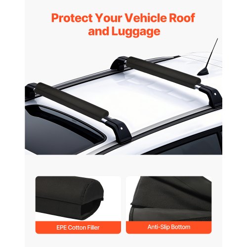 Soft Roof Rack Pads 28 Universal Car Roof Rack Pads for Various Crossbars