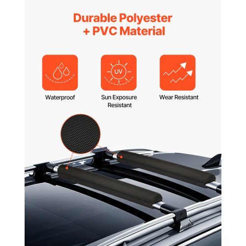 Soft Roof Rack Pads 28 Universal Car Roof Rack Pads for Various Crossbars