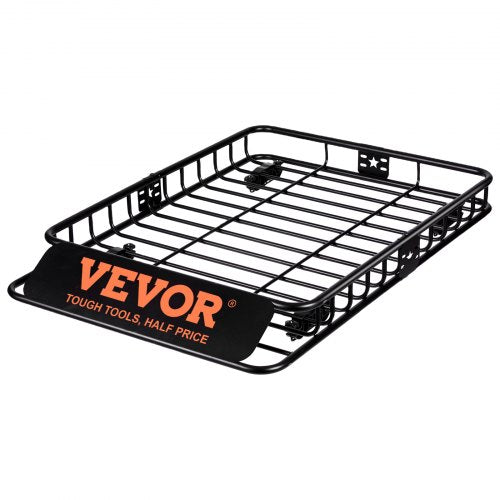 Roof Rack Cargo Basket 46 x 36 x 45 Rooftop Cargo Carrier Heavyduty