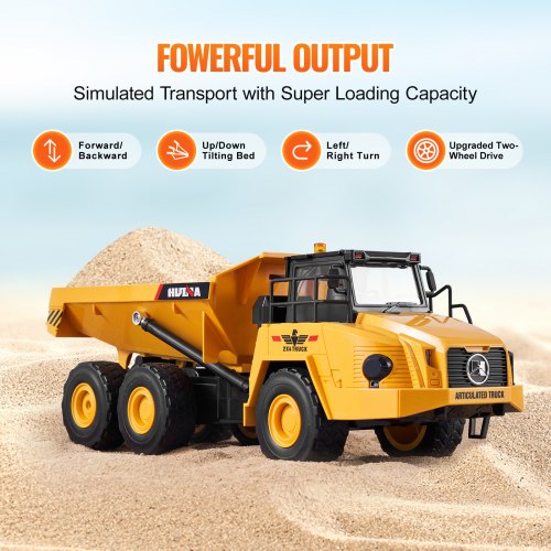 RC Dump Truck Toy 11Channel 116 Scale Remote Control Dump Truck RC
