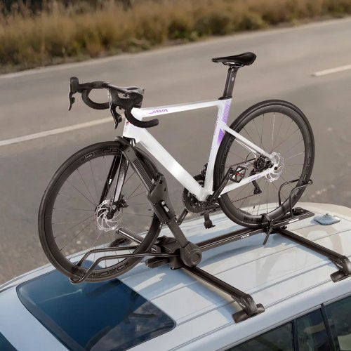Roof Bike Rack 33 lbs Capacity Foldable Upright Roof Mount Bicycle Rack