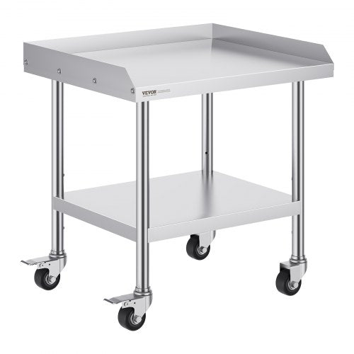 Stainless Steel Work Table 24 x 28 x 30 Inch Commercial Food Prep Worktable