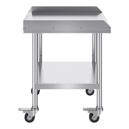 Stainless Steel Work Table 24 x 28 x 30 Inch Commercial Food Prep Worktable