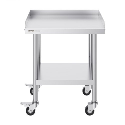 Stainless Steel Work Table 24 x 24 x 30 Inch Commercial Food Prep Worktable
