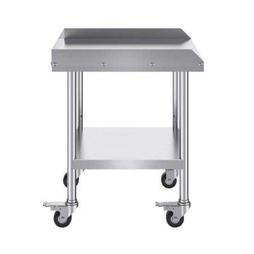 Stainless Steel Work Table 24 x 24 x 30 Inch Commercial Food Prep Worktable