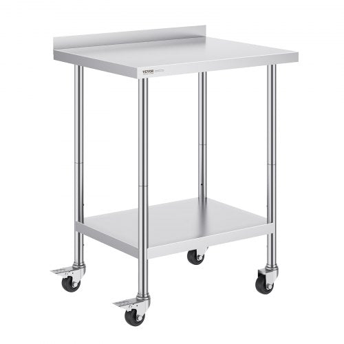 24 x 30 x 40 Inch Stainless Steel Work Table Commercial Food Prep Worktable