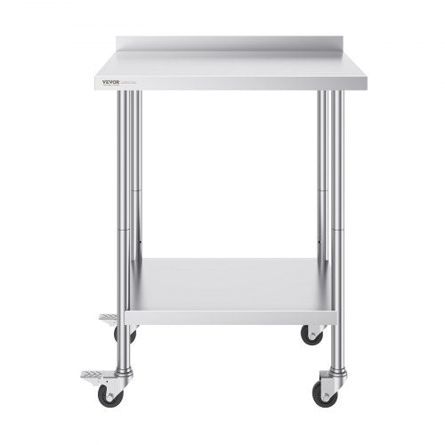 24 x 30 x 40 Inch Stainless Steel Work Table Commercial Food Prep Worktable