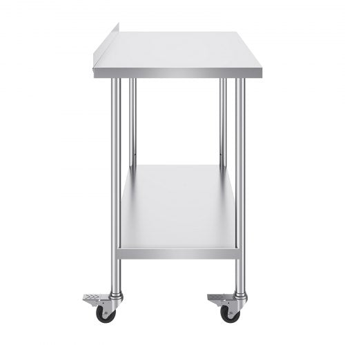 24 x 48 x 40 Inch Stainless Steel Work Table Commercial Food Prep Worktable