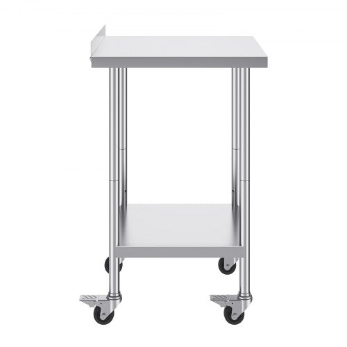 24 x 24 x 40 Inch Stainless Steel Work Table Commercial Food Prep Worktable